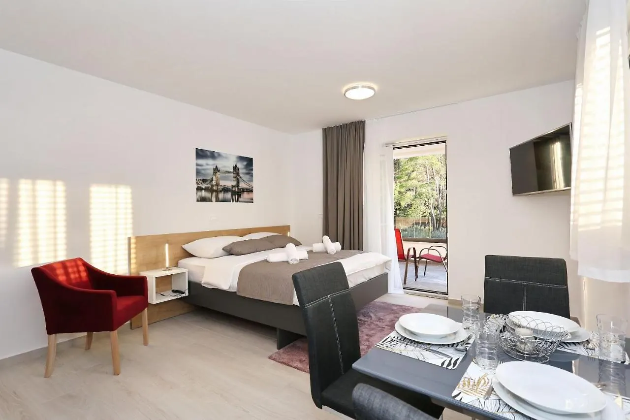דירה ביוגראד נה מורו Villa Ankora 1 With Heated Pool