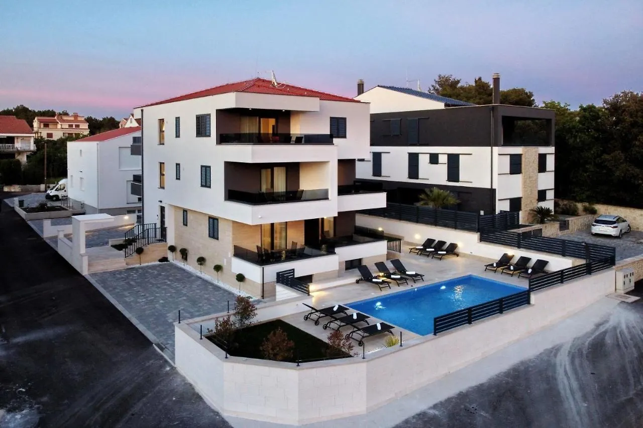 Apartament Villa Ankora 1 With Heated Pool Biograd Na Moru Chorwacja