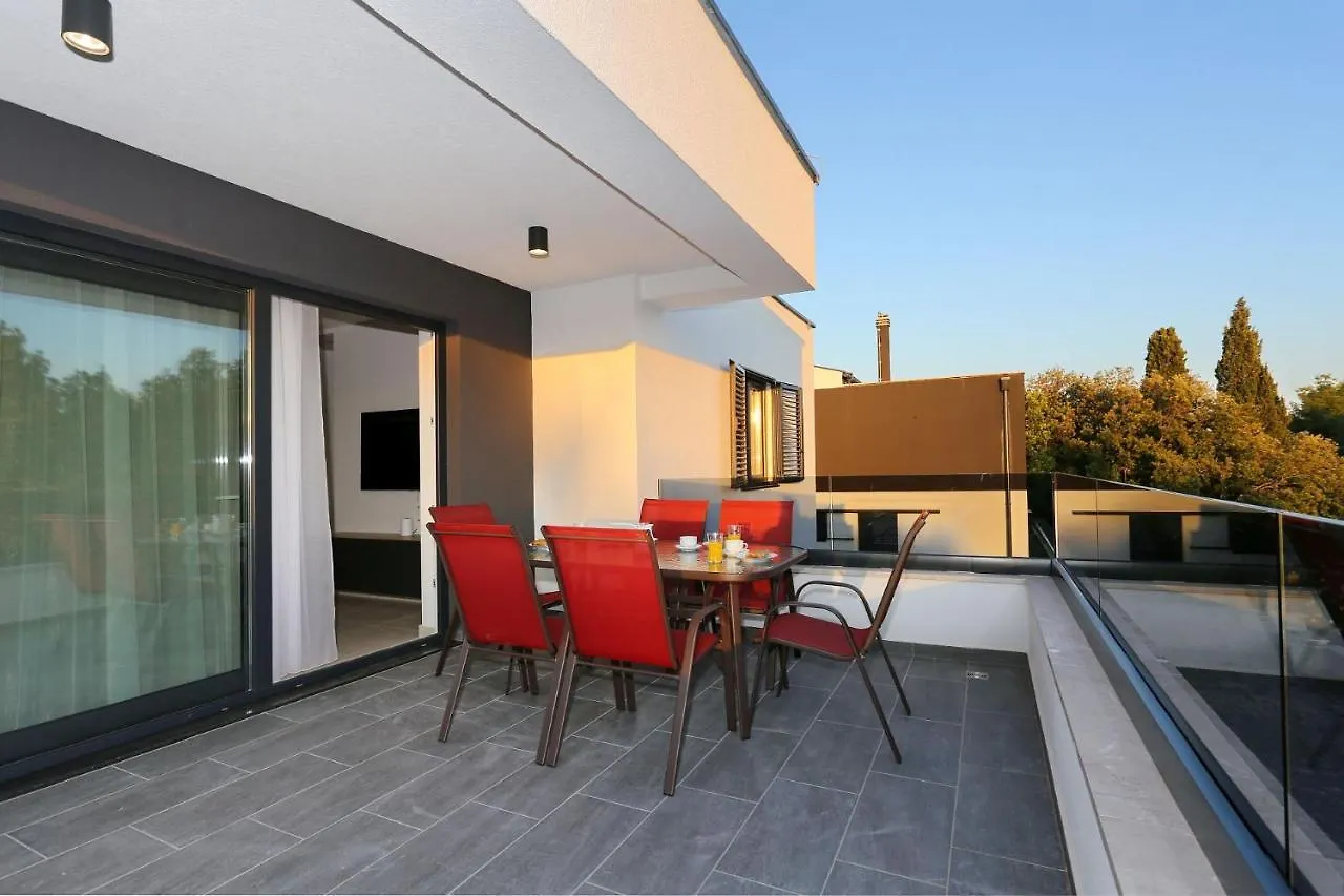 Apartmán Villa Ankora 1 With Heated Pool Biograd Na Moru